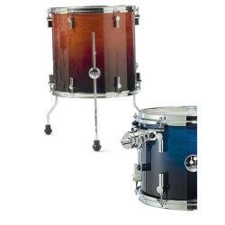 Sonor Force 2007 14"x14" Floor Tom Blue Fade