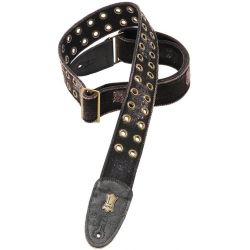 Levys Leathers Tear Wear schwarz mit Messingösen