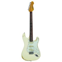 Vintage V6MRWW Distressed Woodstock White