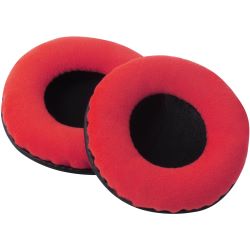 Polsterset Velour rot für Technics RP-DH 1200/Pioneer HDJ-1000/1500/2000