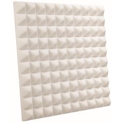 Sinn7 Pyramidenschalldämm-Platten (50) 1m² weiß