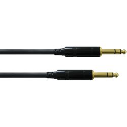 Cordial Klinke 6,3mm stereo / Klinke 6,3mm stereo 0,6m