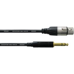 Cordial XLR female / Klinke 6,3mm stereo 1,5m CFM 1,5 FV