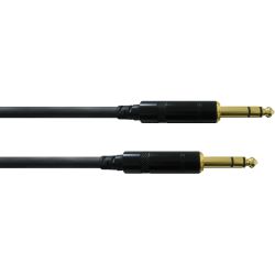 Cordial Klinke 6,3mm stereo/Kl. 6,3mm stereo CFM 1,5 VV