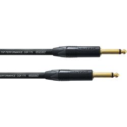CORDIAL 6,0 m Klinke/Klinke 6,3 mm mono, Goldkontakte 184417