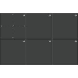 Intellistage 20 Quadrat Meter Bühne - 4 METER X 5 METER STAGE SYSTEM 60cm höhe