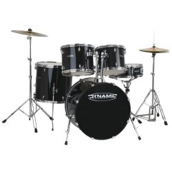 Basix Dynamic Schlagzeug Fusion Black
