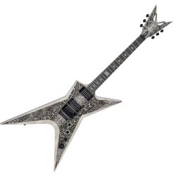 DEAN Razorback Stealth Snakeskin Graphic, Floyd Rose