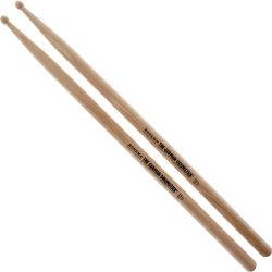 Rohema Drumsticks Rounded-Tip Würzebesser WZ 707 Hickory lackiert