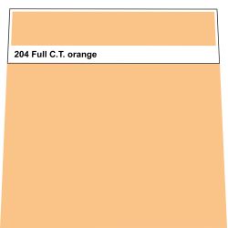 Lee Farbfolie 204 Full C.T. Orange 50cm x 122cm