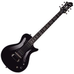 Hagstrom UltraSwede Black Gloss E-Gitarre