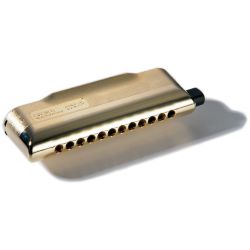 Hohner Mundharmonika CX 12 C vergoldet