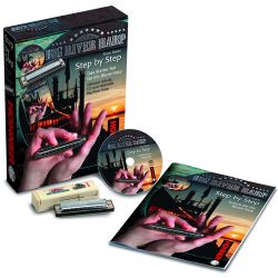 Hohner Mundharmonika Blues Harp Starter Set  Englisch