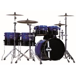 ddrum Dominion Mpl Duo-Fade Black Blue Fade