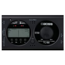 Boss TU-88BK Micro Monitor und Tuner