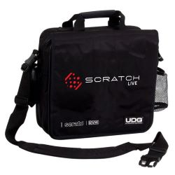 UDG Courier Bag Deluxe black Serato Logo U9470S