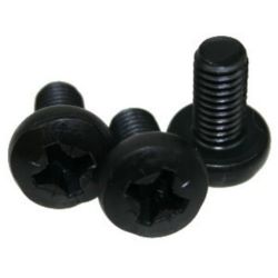 ADAM HALL 5417BLK M6 x 12  Rackschraube schwarz