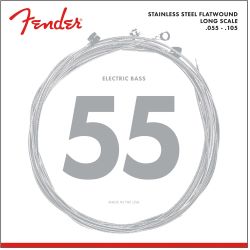 Fender 9050 M flatwound Saitensatz E-Bass 055-105 4-Saiter