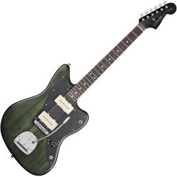 Fender Thurston Moore Jazzmaster®, Rosewood Fretboard Forest Green Transparent
