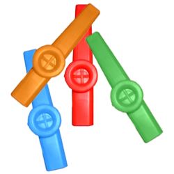 Kazoo Kunststoff