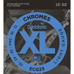 Daddario ECG25 Light Saiten 012-052 Jazz-Gitarre