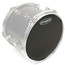 Evans 14" Onyx Pitch Black zweilagig