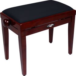 KORN Klavierbank KB-20 MH glz. SamtTOP SW