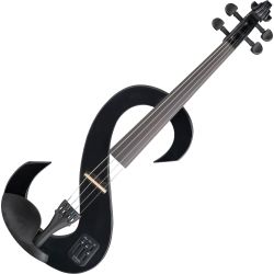 KORN E-Violinenset 4/4 Schwarz