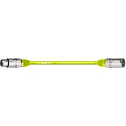 Mikrofonkabel XLR / XLR Neutrik 2 m gelb 214434