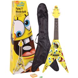 SPONGEBOB Ukulele Flying V Design