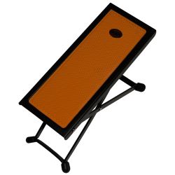 KORN Fußbank orange