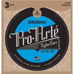 Daddario EJ46 Saiten Konzertgitarre 3-D Pack