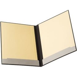 STAR 113-S Notenmappe (Chormappe) aus Naturstoffen 22,5x32cm schwarz
