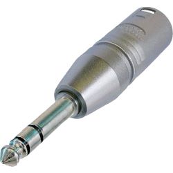 NEUTRIK Adapter XLR male/Klinkenstecker stereo NA 3 MP