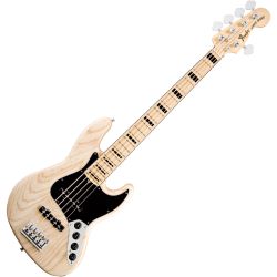 Fender American Deluxe Jazz Bass V Ash NT E-Bassgitarre