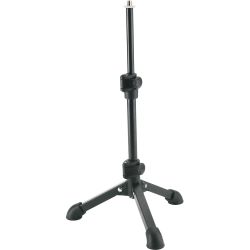 K&M 23150-3 Tisch-Mikrofonstativ schwarz 3/8