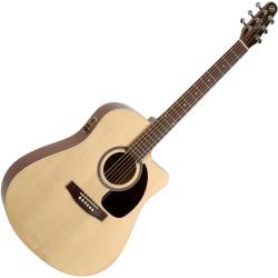 Seagull Coastline S6 Spruce Slim Q-I CW Westerngitarre inkl. Gig Bag