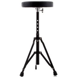 KORN Drumhocker 56cm schwarz matt