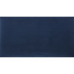 KORN Sitzpolster Klavierbank Samt Blau