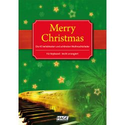 Hage - Merry Christmas für Keyboard + 2 CDs