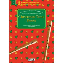 Hage - Christmas Time Duets für 2 Blockflöten