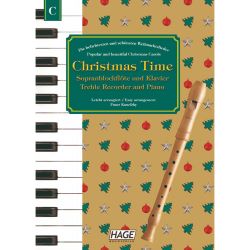 Hage - Christmas Time, Sopranblockflöte + Klavier