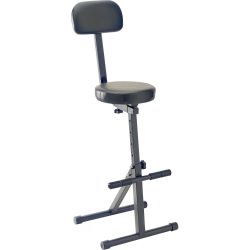 KORN MT-300 Stehhilfe Gitarre Stuhl mit Lehne