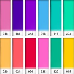 Lee Farbfolien-Set DJ-Pack 1 (12x Farben)