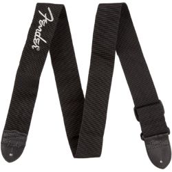 Fender Nylon-Gurt mit Logo Black Grey