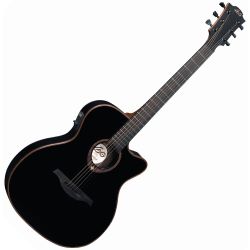 LAG Tramontane 100 Auditorium Slim Cutaway Westerngitarre