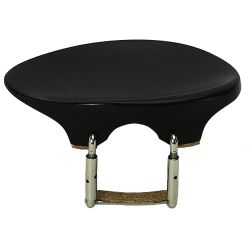 Gewa Kinnhalter Flesch rund Ebenholz 1/2-1/4