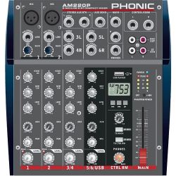Phonic AM 220 P Kompaktmixer