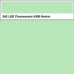 Lee Farbfolie 242 Fluorescent 4300 Kelvin 50cm x 122cm
