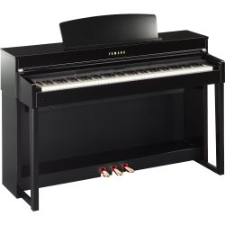 Yamaha CLP-470 PE Schwarz Hochglanz